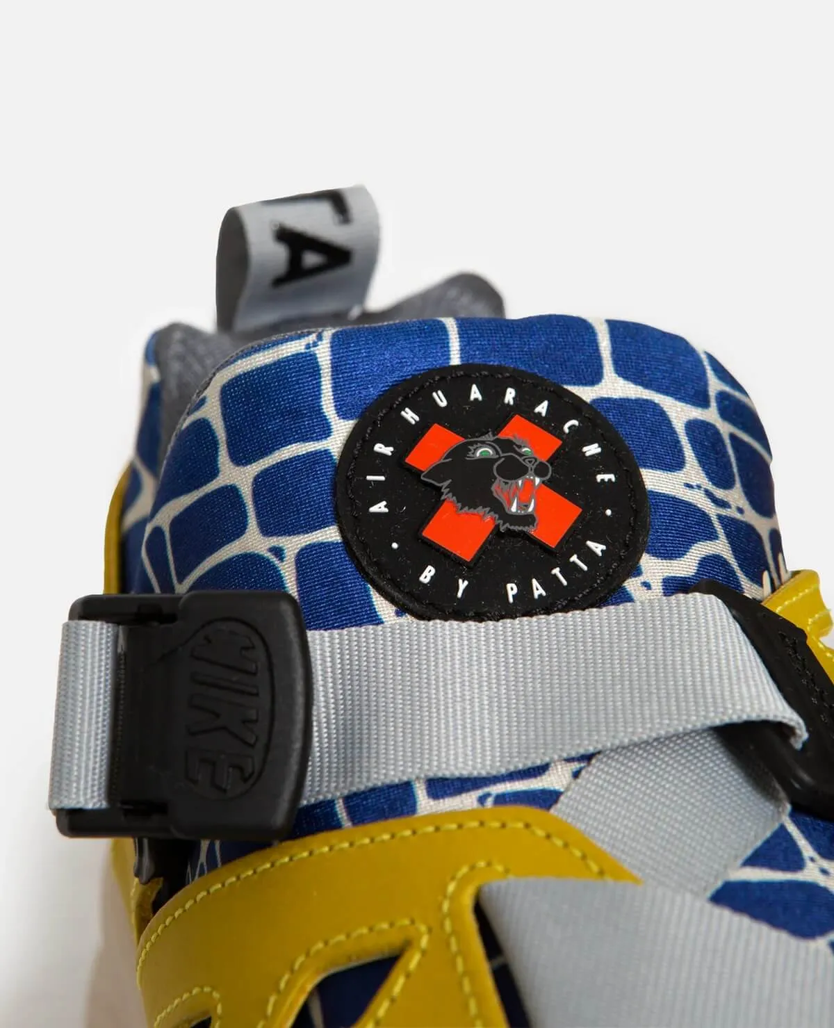 Nike x Patta Air Huarache Plus Black/Cool Grey & Saffron Quartz